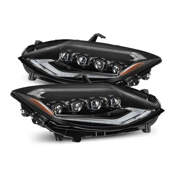 AlphaRex NOVA-Series LED Projector Headlights Alpha Black w/ Sequential Signal Nissan Z 2023-2025 | 880494