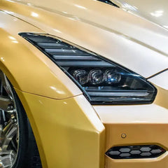 AlphaRex NOVA-Series LED Projector Headlights Black Nissan GT-R 2009-2024 | 880359
