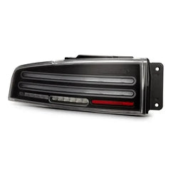 AlphaRex NOVA Twin-Loop Prismatic LED Tail Lights Black w/ Smoked Lens Nissan Z 2023-2025 | 691010