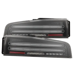 AlphaRex NOVA Twin-Loop Prismatic LED Tail Lights Black w/ Smoked Lens Nissan Z 2023-2025 | 691010