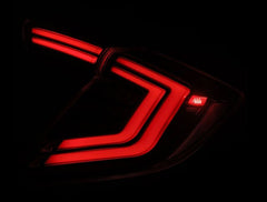 AlphaRex Nova-Series LED Tail Lights Pair Alpha Black Honda Civic Hatchback / Type-R 2016-2021 | 676000
