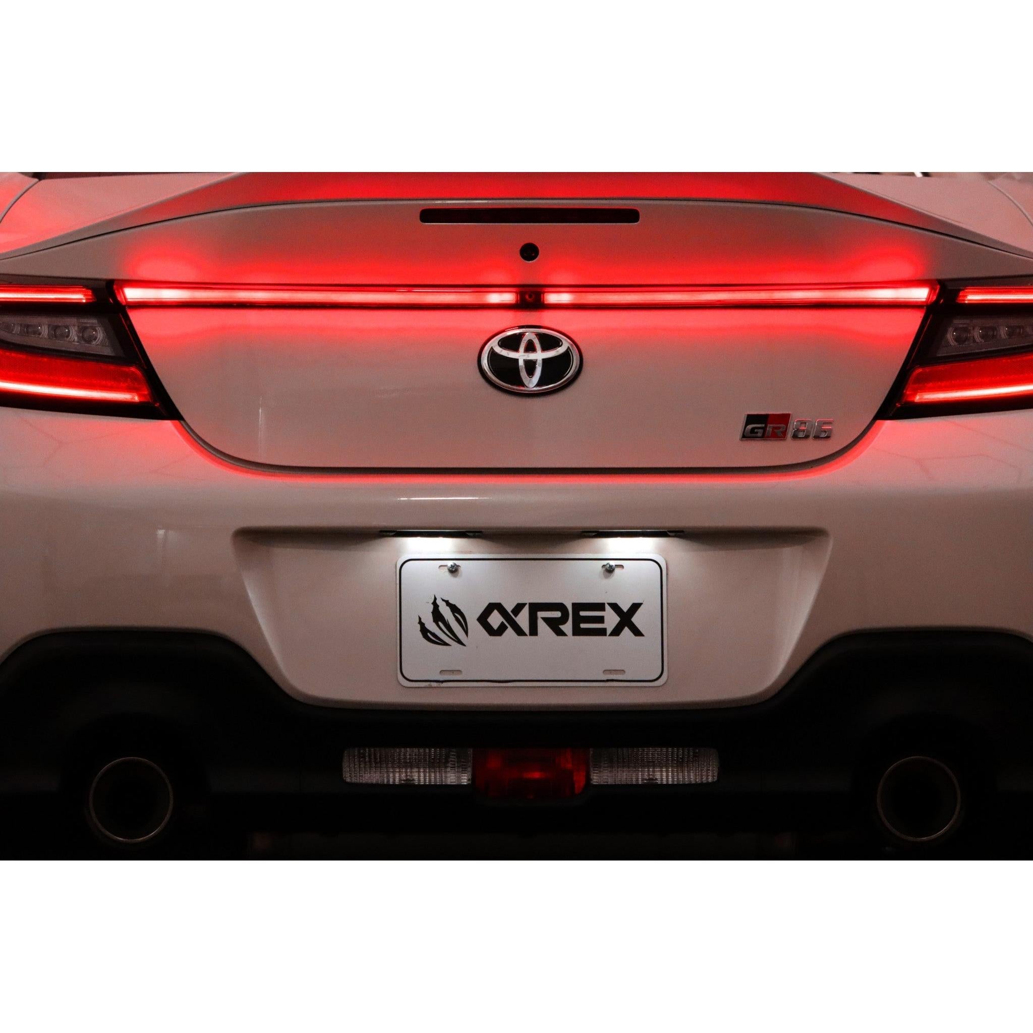 Alpharex LUXX-Series LED Trunk Light Vivid Red Toyota GR86 / Subaru BRZ 22-26 | 220030