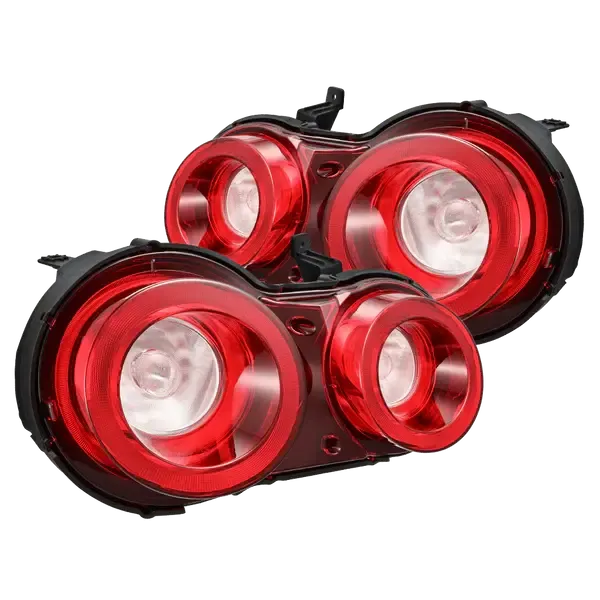 Alpharex Nova-Series LED Tail Lights Red Clear Nissan GT-R 2009-2024 | 692001