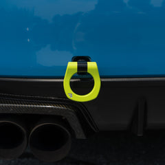 BilletWorkz Tow Hook - Subaru WRX / STI 2018-2021 Rear - Neon Yellow | BW-TOW-SUB-VA2-R-NYEL