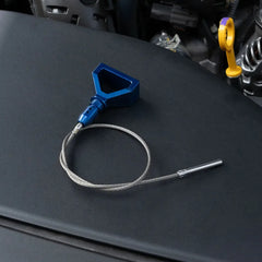 BilletWorkz Dipstick Handle Assembled with Dipstick Blue Subaru WRX 2022-2026