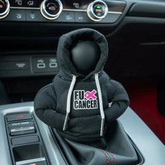 BilletWorkz Shift Knob Hoodie - F Cancer | BW-HDE-BLK-FCPNK