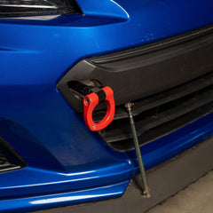 BilletWorkz Tow Hook Front - Gloss Red Subaru BRZ / Toyota GR86 2022-2026 | BW-TOW-SUB-BRZ2-F-GRED