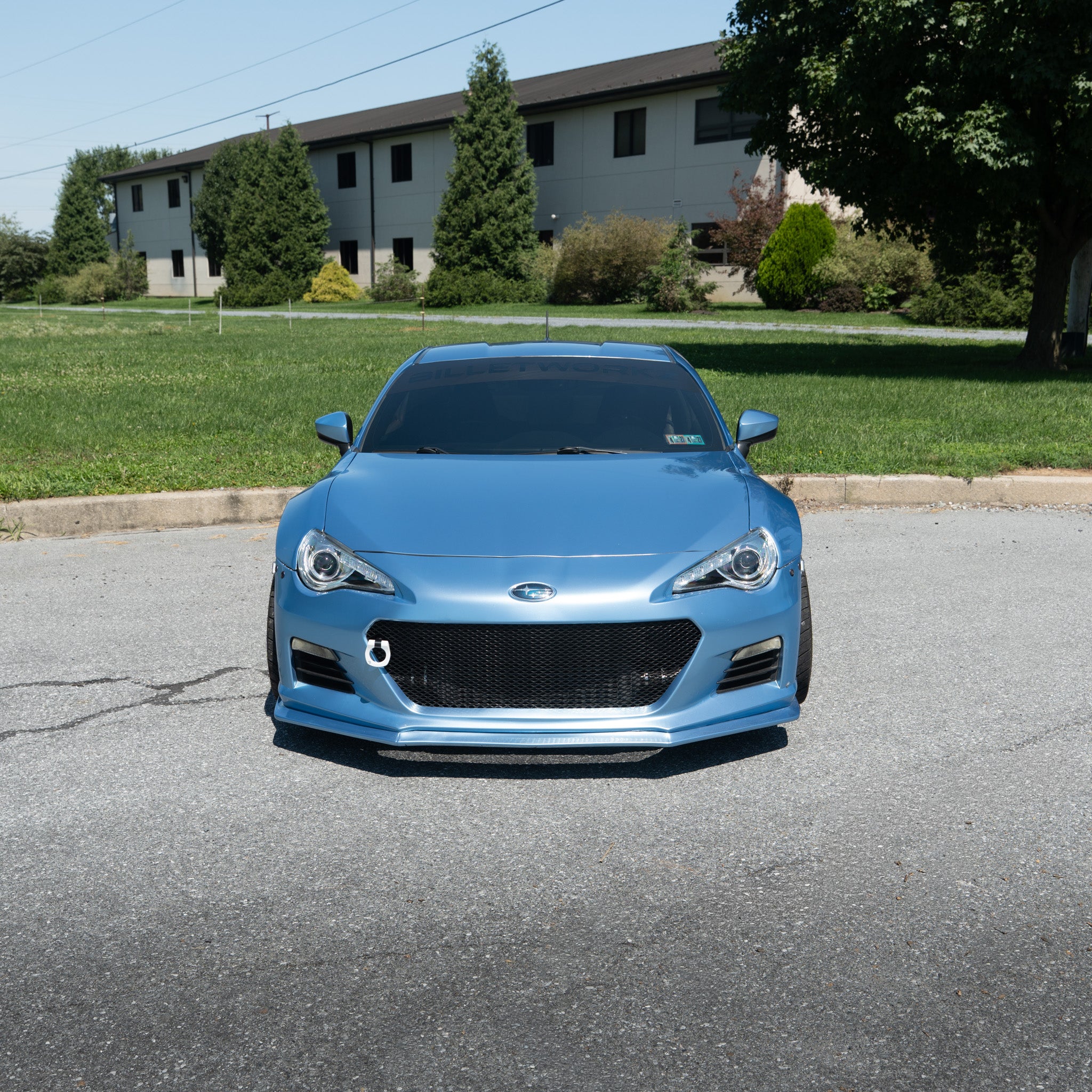 BilletWorkz Tow Hook Front - Gloss White BRZ / FR-S / 86 2013-2020 | BW-TOW-SUB-BRZ1-F-GWHT