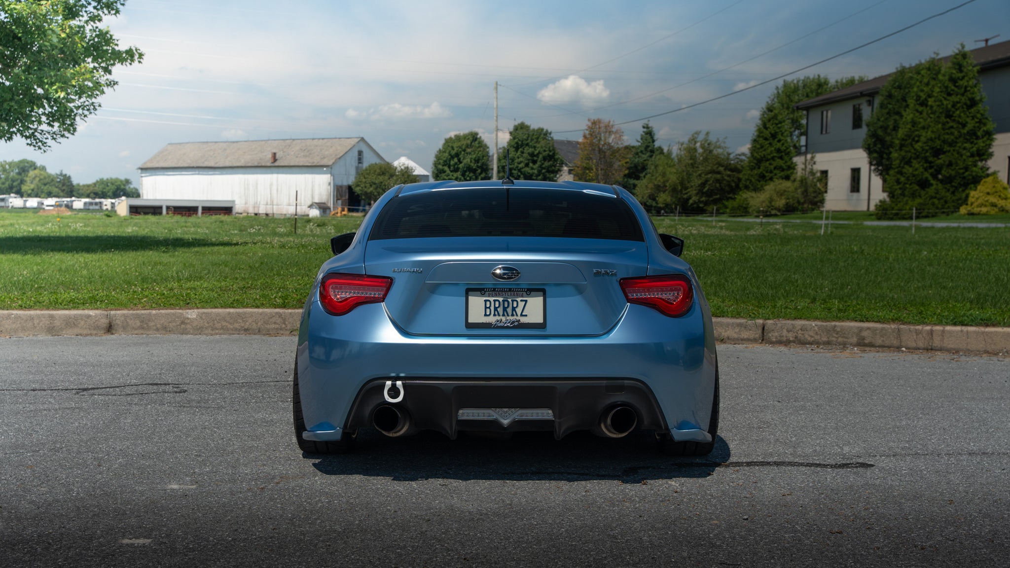 BilletWorkz Tow Hook Rear - Gloss White BRZ / FR-S / 86 2013-2020 | BW-TOW-SUB-BRZ1-R-GWHT