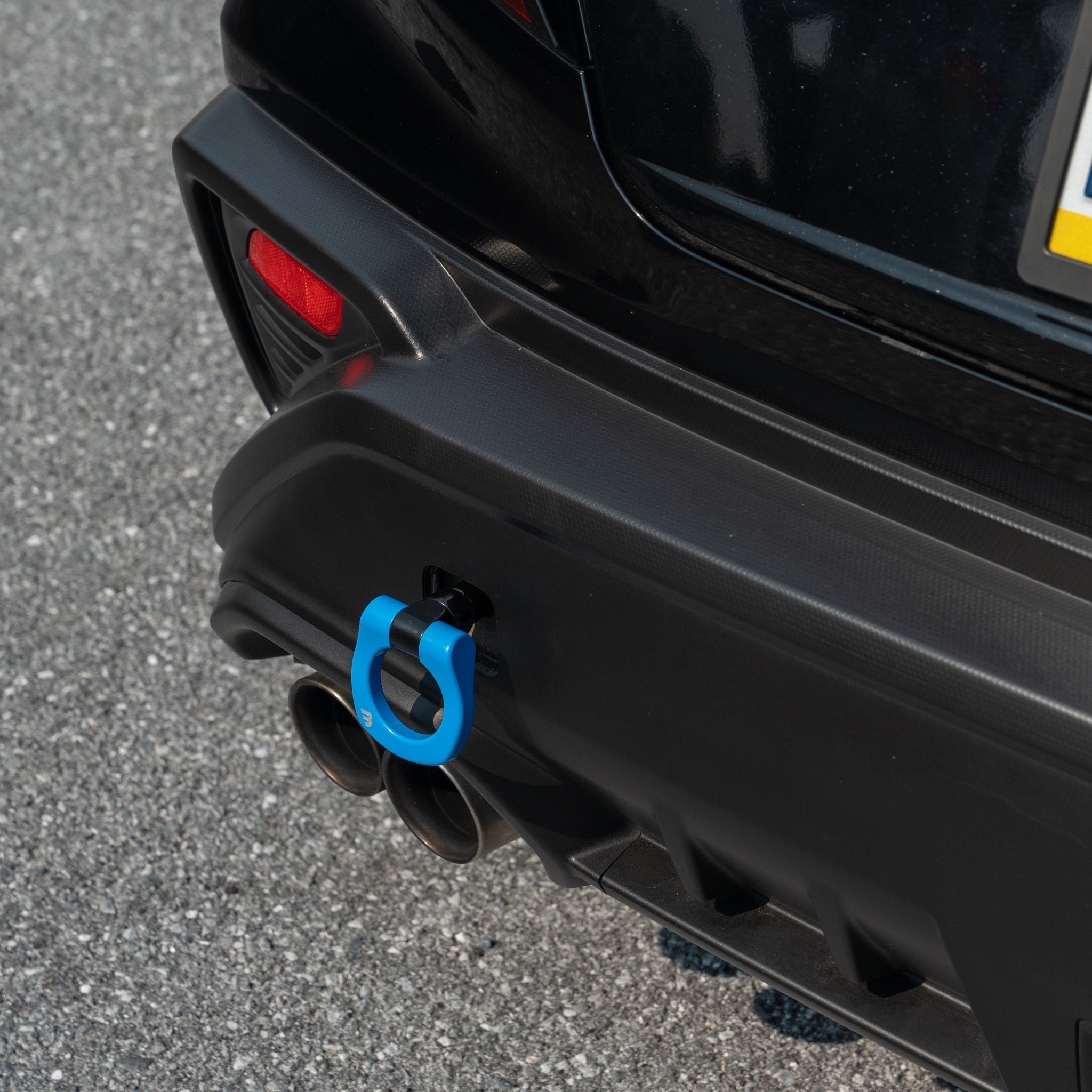 BilletWorkz Tow Hook Rear - Hyper Blue Subaru WRX 2022-2026 | BW-TOW-SUB-VB-R-HYBL