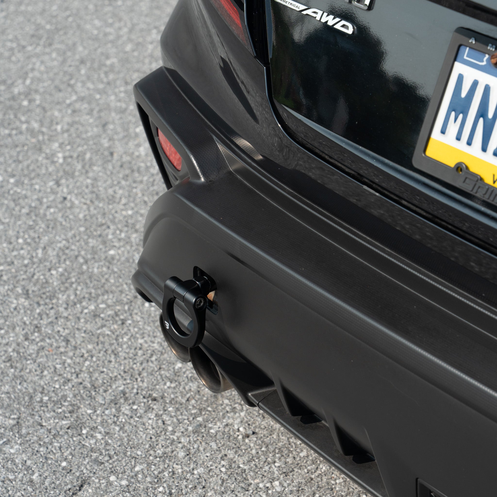 BilletWorkz Tow Hook Rear - Matte Black Subaru WRX 2022-2026 | BW-TOW-SUB-VB-R-MBLK