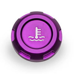 Billetworkz Coolant Overflow Cap Engraved Zero Series Purple Subaru WRX 02-26 / STI 04-21