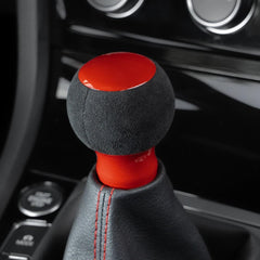 Billetworkz Fusion Weighted Shift Knob 6-Speed Alcantara Gloss Red Subaru BRZ 2013-2026 | BW-KNB-BRZ-VEL6-GRED-FUA