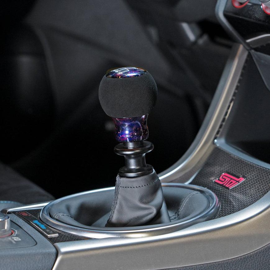 Billetworkz Fusion Weighted Shift Knob 6-Speed Alcantara Purple Cosmic Subaru BRZ 2013-2026 | BW-KNB-BRZ-VEL6-PC-FUA