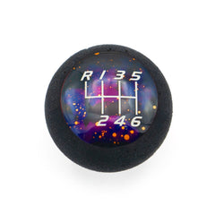 Billetworkz Fusion Weighted Shift Knob 6-Speed Alcantara Purple Cosmic Subaru BRZ 2013-2026 | BW-KNB-BRZ-VEL6-PC-FUA