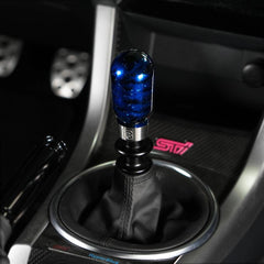 Billetworkz Hybrid Shift Knob 12x1.25mm Blue Cosmic Subaru WRX 15-26 / STI 2004+ / BRZ/FR-S/86 13-20 / BRZ/GR86 22-26 | BW-KNB-SUB6-NO-BCP-HY2