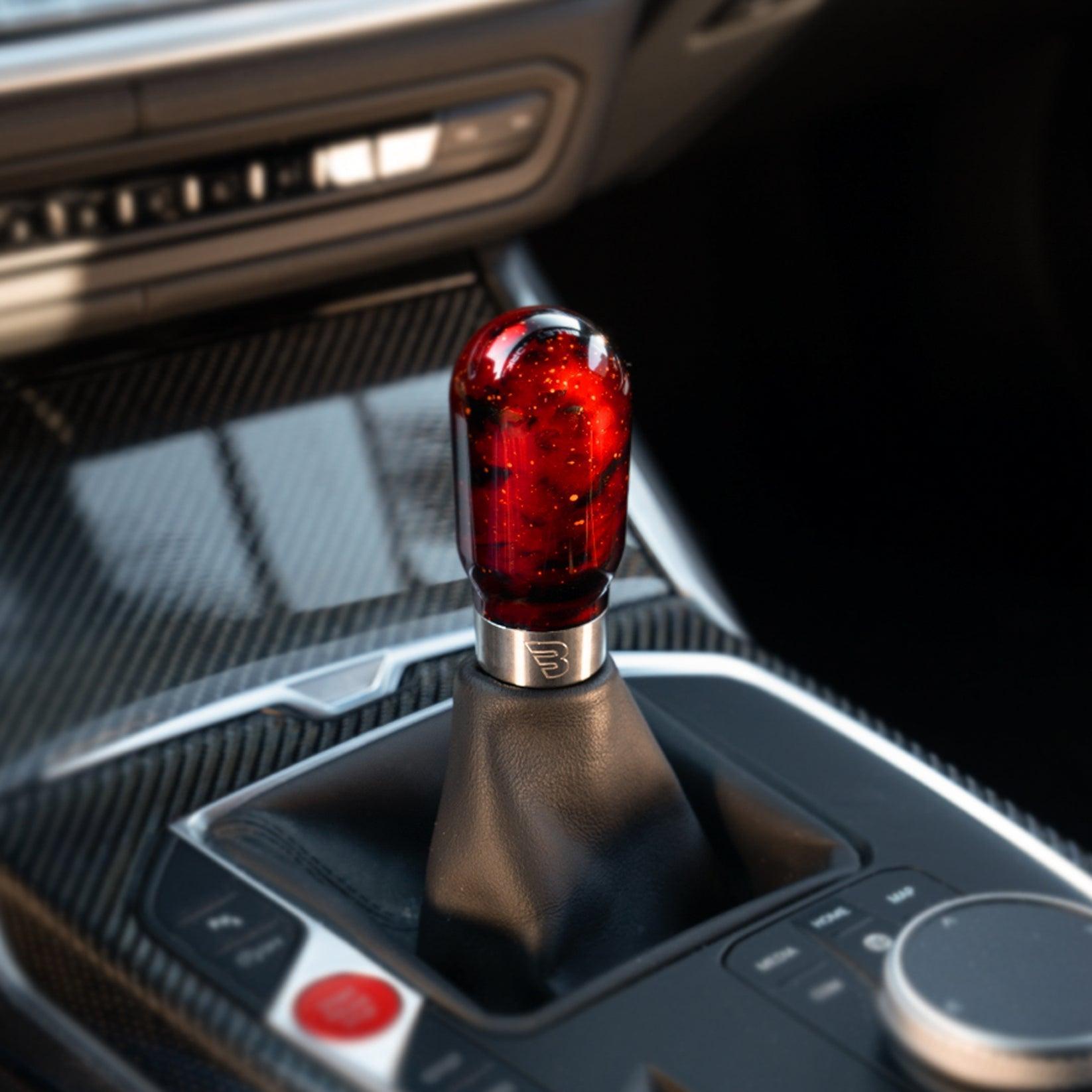 Billetworkz Hybrid Shift Knob 12x1.25mm Red Cosmic Subaru WRX 15-26 / STI 2004+ / BRZ/FR-S/86 13-20 / BRZ/GR86 22-26 | BW-KNB-SUB6-NO-RCP-HY2