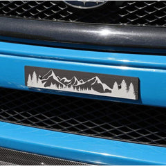 Billetworkz "Mountains" Plate Delete Subaru WRX 2008-2021 / STI 2008-2021 | BW-LPD-MNTS-JDM