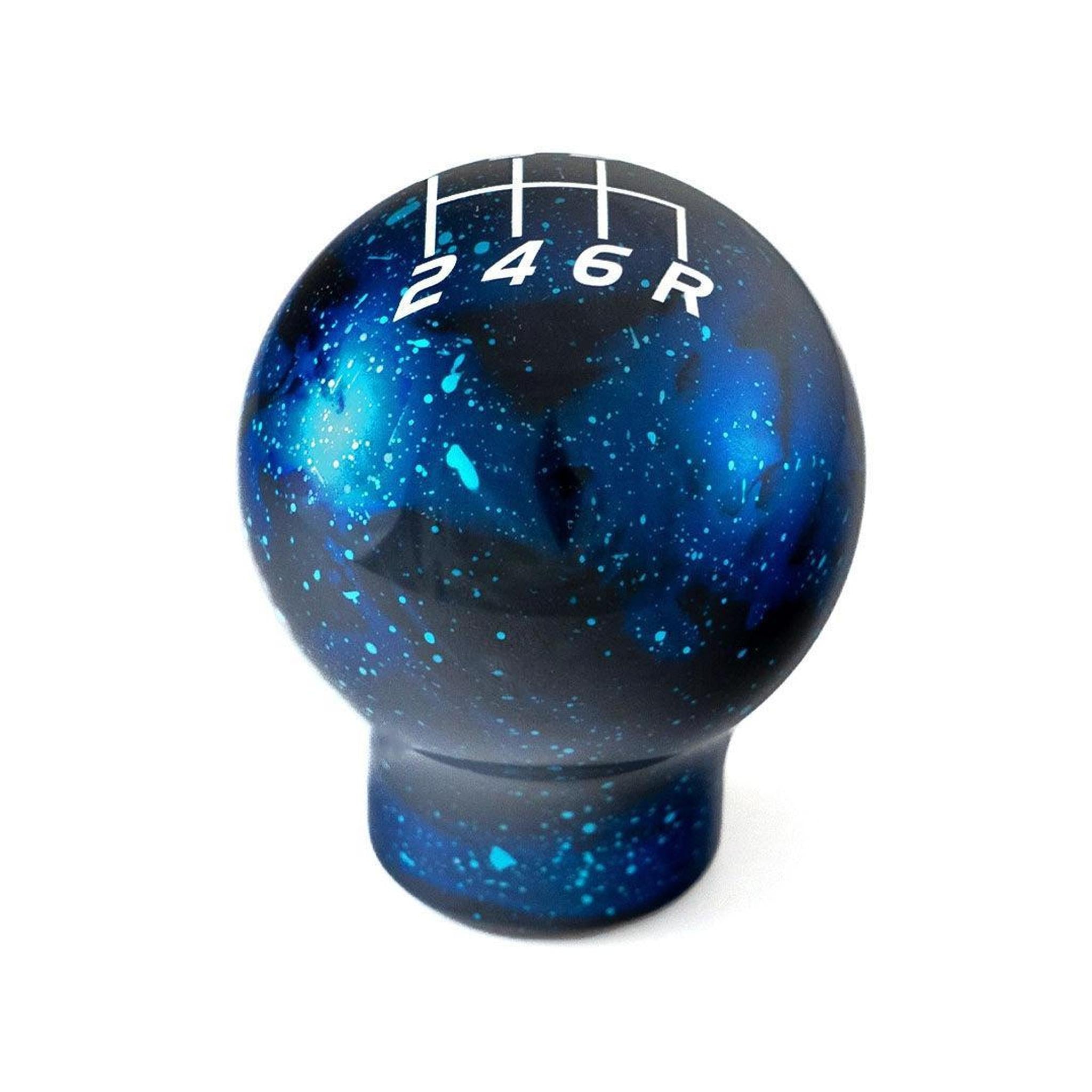 Billetworkz Shift Knob 6-Speed Lightbulb Blue Cosmic Subaru WRX 2015-2026 / STI 04-21 | BW-KNB-WRX6-VEL6-BC-LB