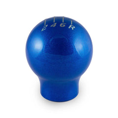 Billetworkz Weighted Shift Knob 6-Speed Lightbulb Candy Blue Subaru WRX 15-26 / STI 04-21 | BW-KNB-WRX6-VEL6-CBLU-LB