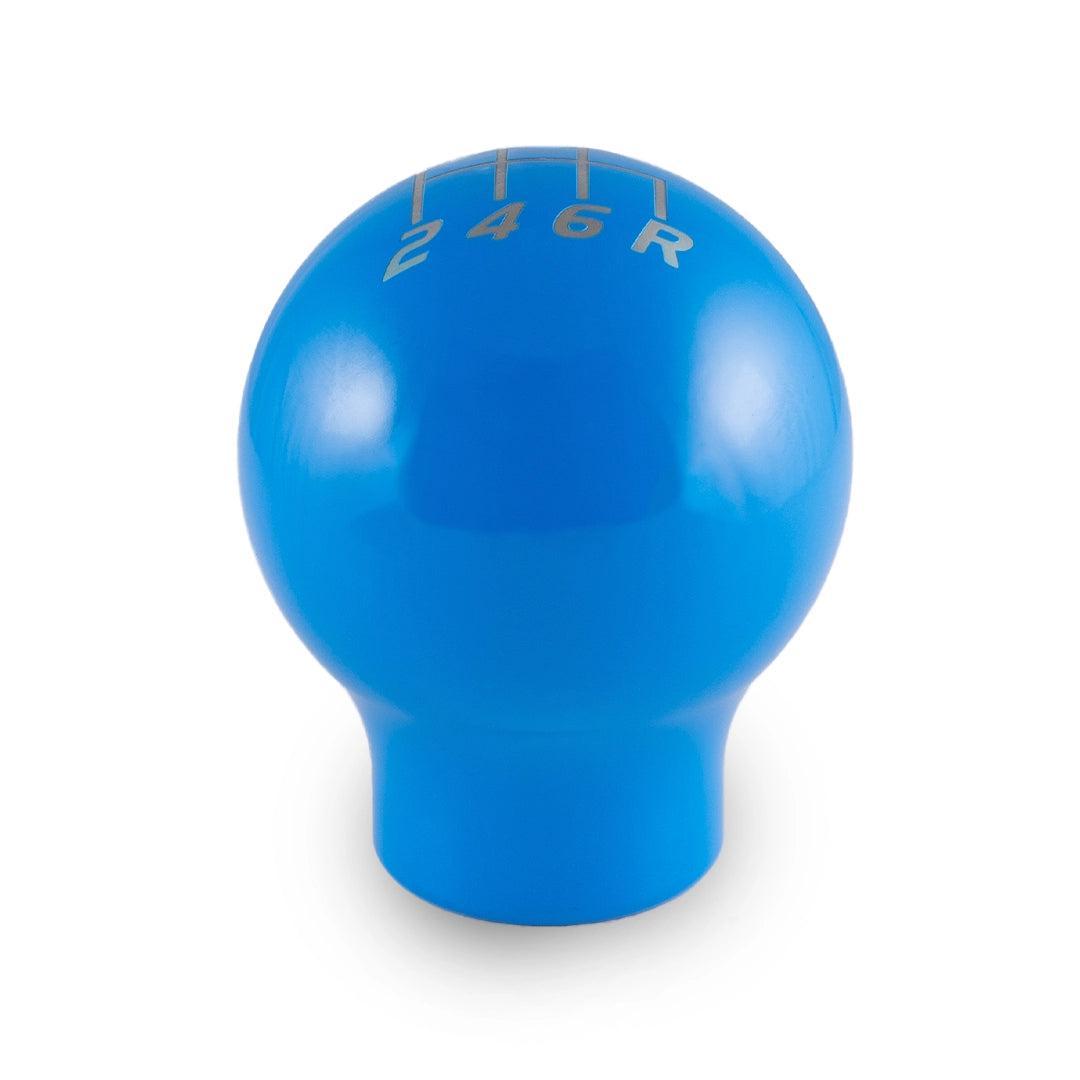 Billetworkz Weighted Shift Knob 6-Speed Lightbulb Hyper Blue Subaru WRX 15-26 / STI 04-21 | BW-KNB-WRX6-VEL6-HYBL-LB