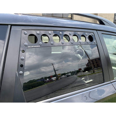 Billetworkz Window Vents Wire Mesh Subaru Forester 2009-2013 | BW-WV-SUB-SH-BK-WM