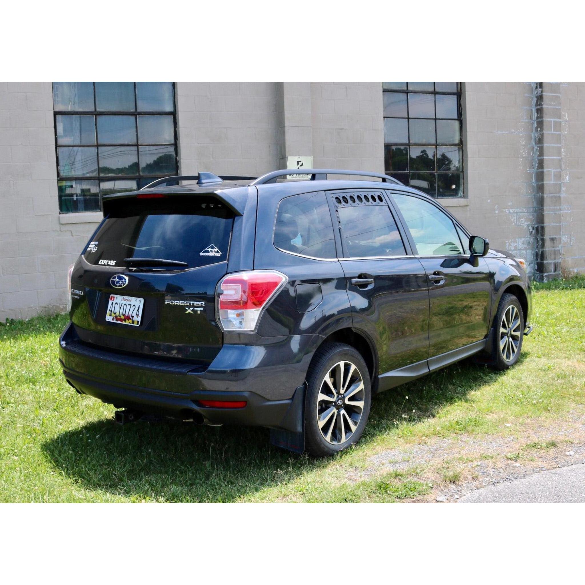 Billetworkz Window Vents No Mesh Subaru Forester 2014-2018 | BW-WV-SUB-SJ-BK-NM