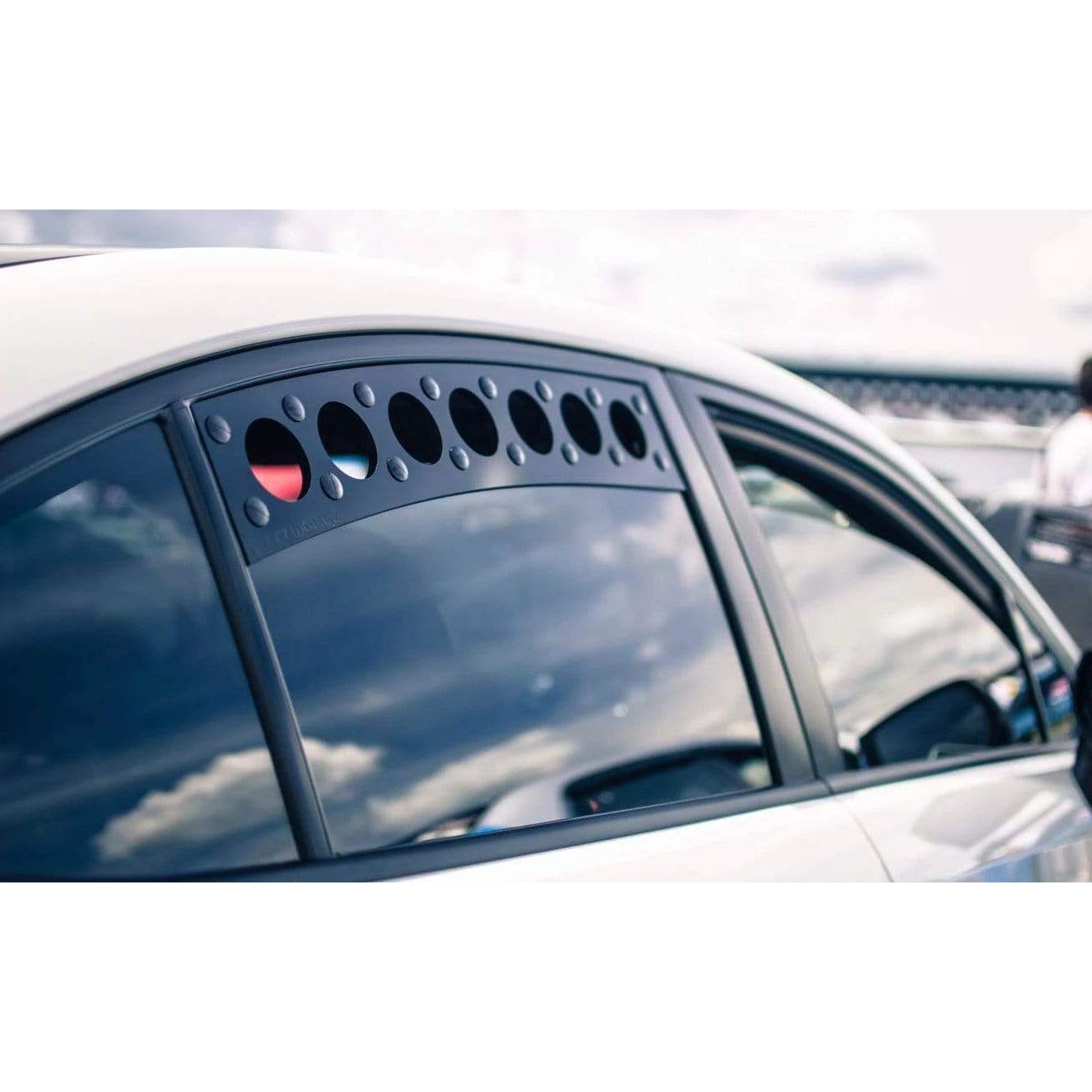 Billetworkz Window Vents Wire Wire Subaru WRX 2015-2021 / STI 2015-2021 | BW-WV-SUB-VA-BK-WM