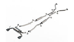 Borla S-Type Cat Back Exhaust Black Chrome Tips Nissan 350Z 2003-2009 | 140958BC