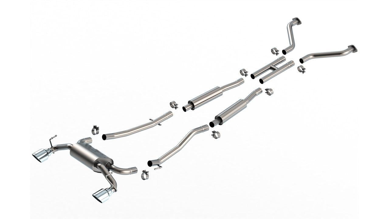 Borla S-Type Cat Back Exhaust Polished Tips Nissan 350Z 2003-2009 | 140958