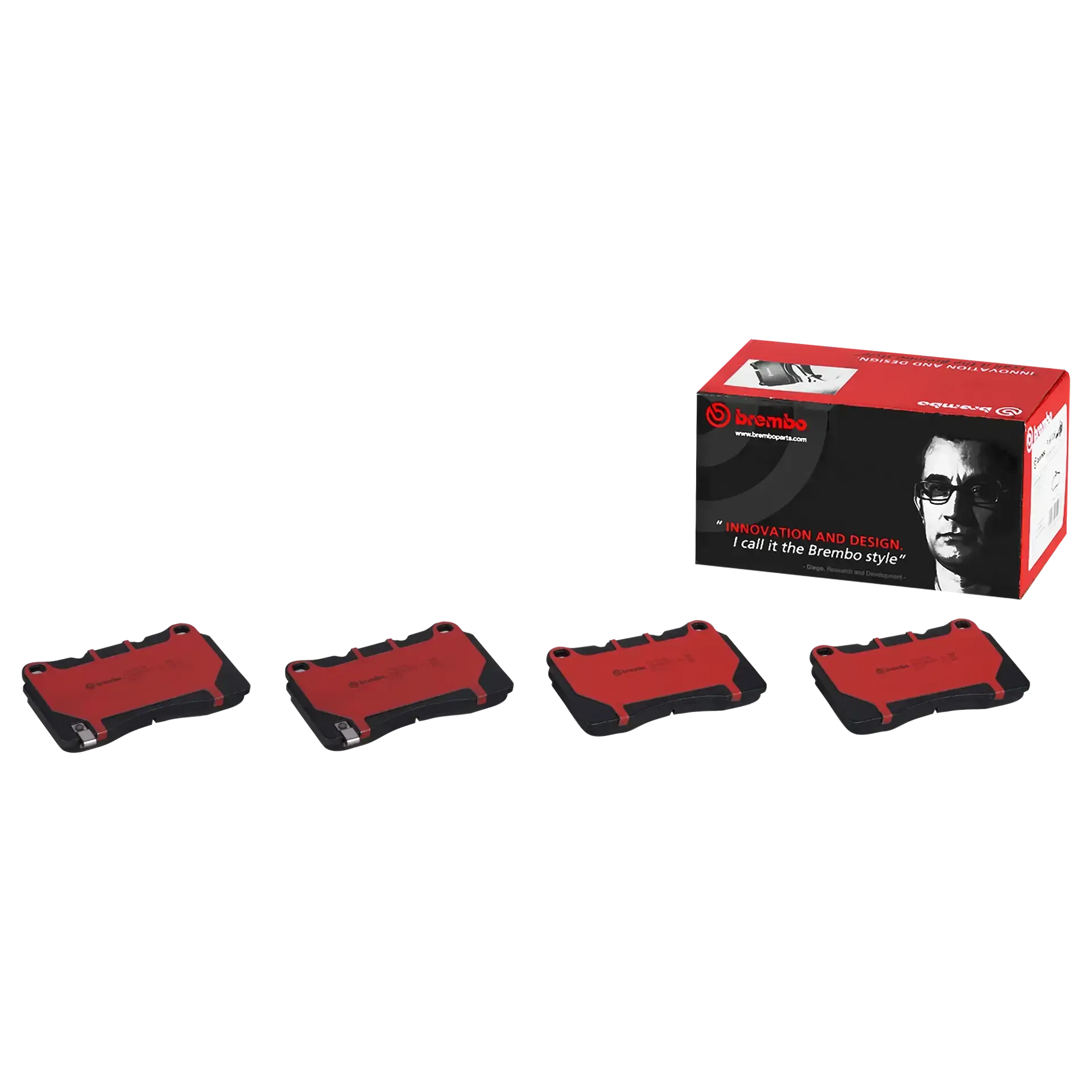 Brembo NAO Ceramic Front Brake Pads Subaru STI 2015-2017 | P54039N