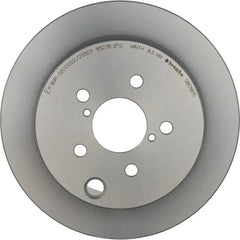Brembo OE UV Coated Brake Rotor Rear Subaru WRX 2012-2014 | 08.C661.11