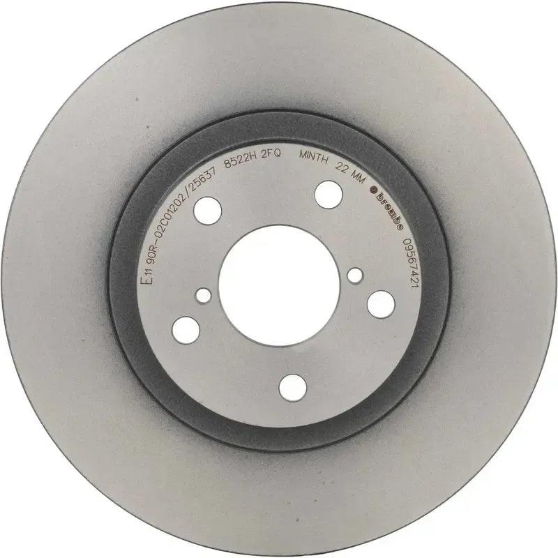Brembo OE UV Coated Front Brake Rotor Subaru WRX 2006-2014 / BRZ 2013-2016 | 09.5674.21
