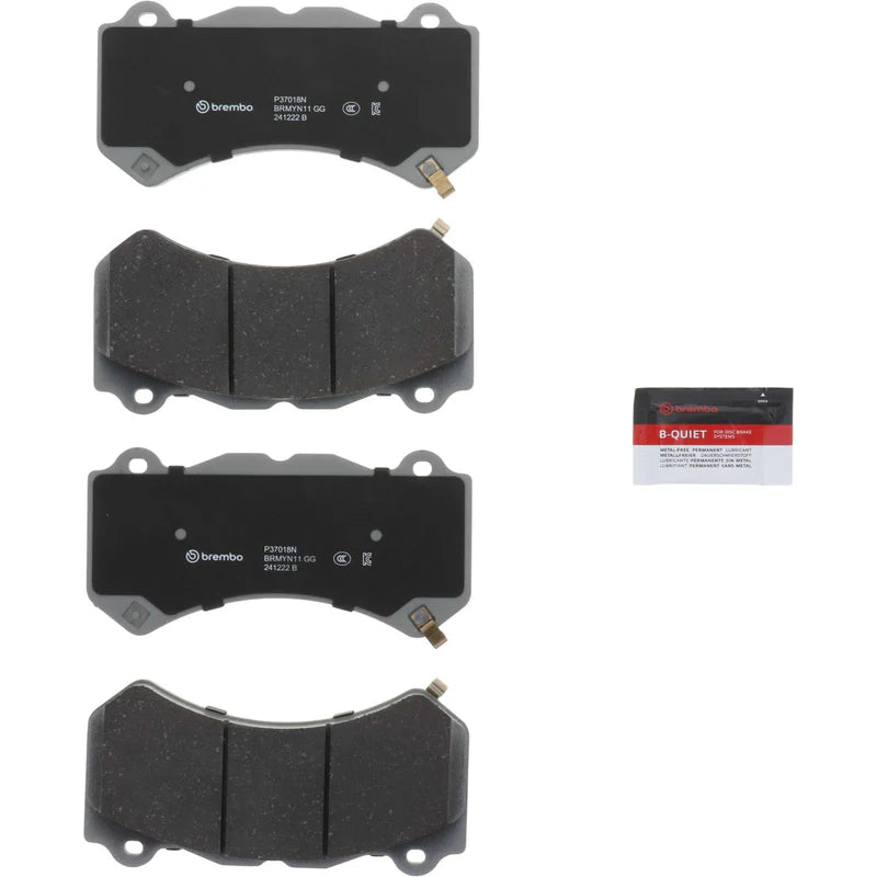 Brembo Premium NAO Ceramic OE Equivalent Brake Pads Front Nissan GT-R 2009-2024 | P37018N