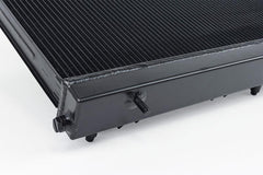 CSF All Aluminum Radiator Black Subaru Forester XT 2006-2008 w/ MT| 7235B
