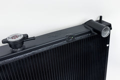 CSF High-Performance All-Aluminum Radiator Black Nissan Skyline GT-R R34 1999-2002 | 7231B