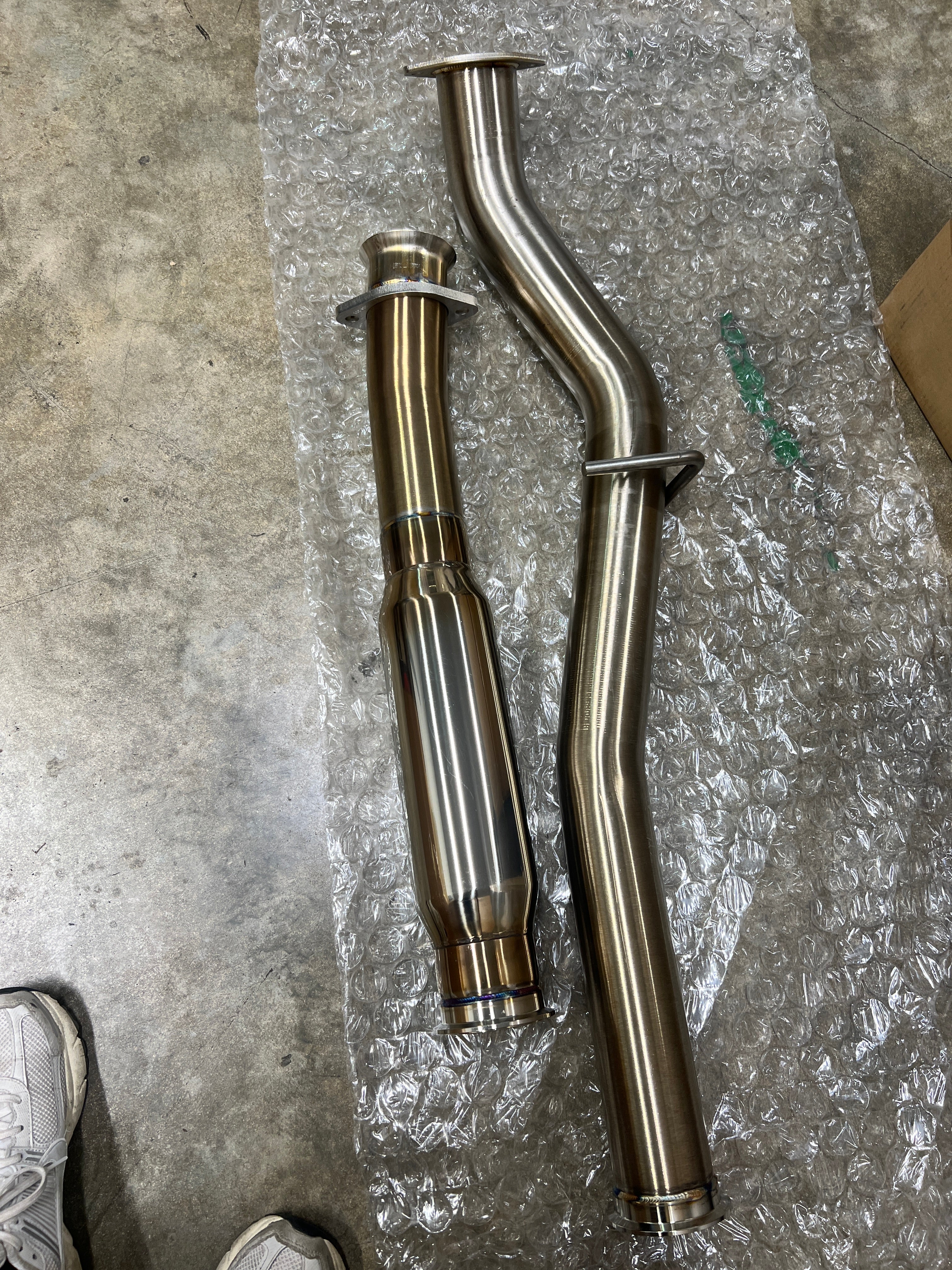 Clearance / OPEN BOX Nameless Performance 3-Inch Midpipe Subaru BRZ 2022-2026 / Toyota GR86 2022-2026 | SUMP22BRZ