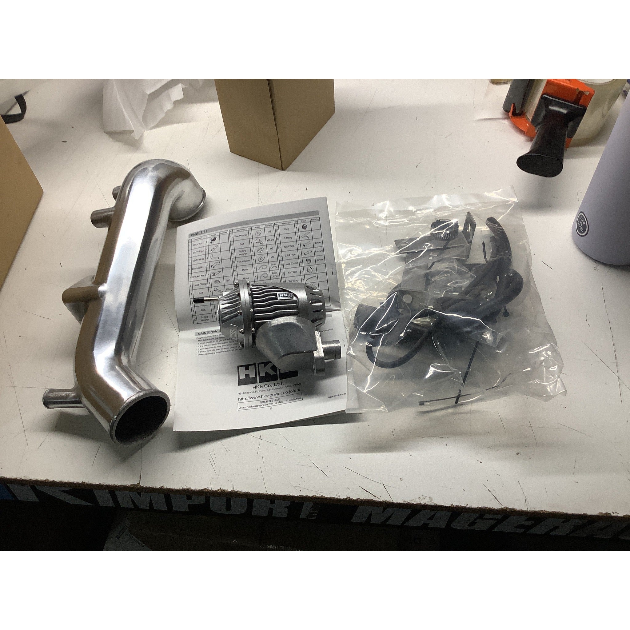HKS Super SQV 4 Sequential Blow Off Valve Honda Civic Type R 2017-2021 ...