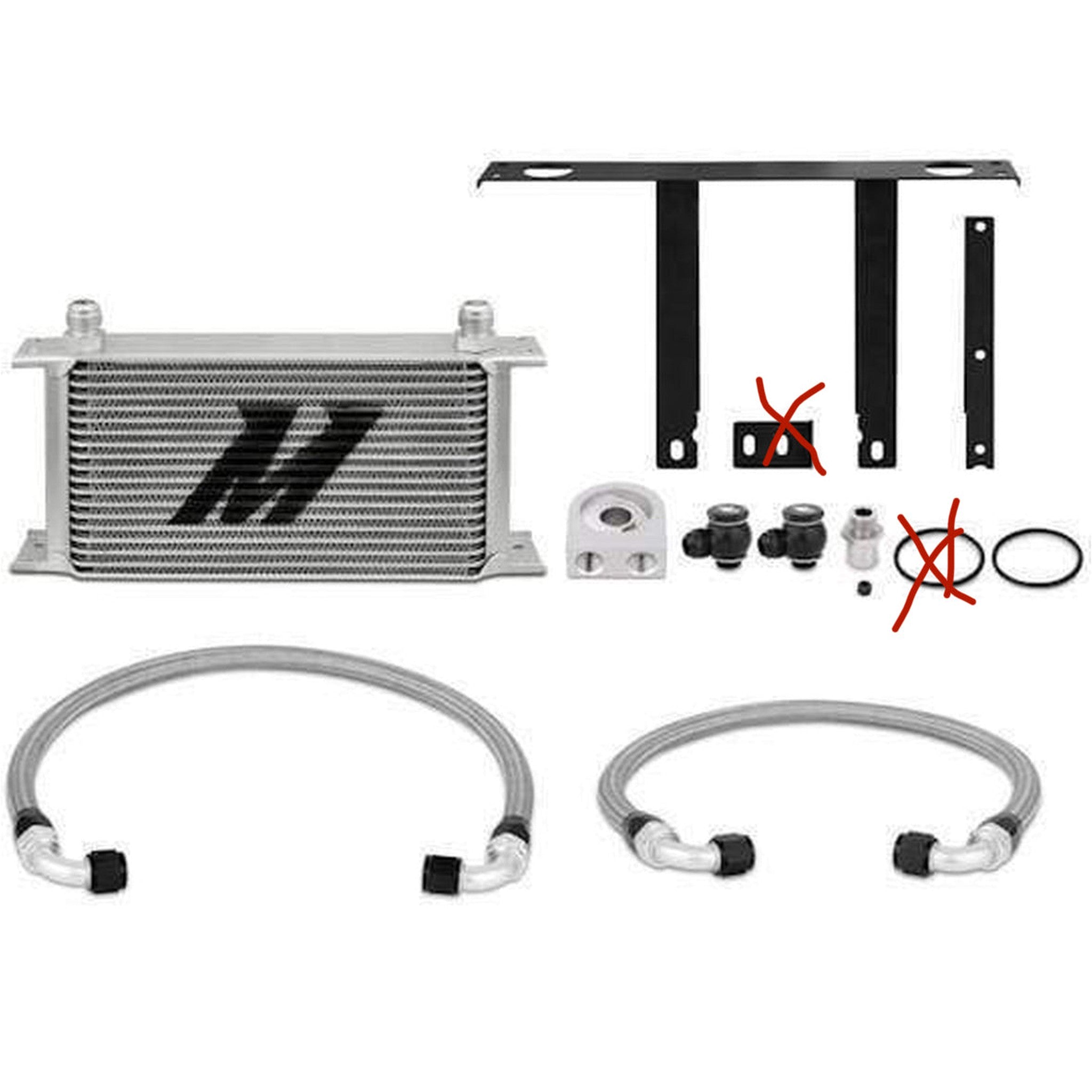 Clearance / OPENBOX Mishimoto Oil Cooler 2010-2012 Hyundai Genesis Coupe 2.0T | MMOC-GEN4-10