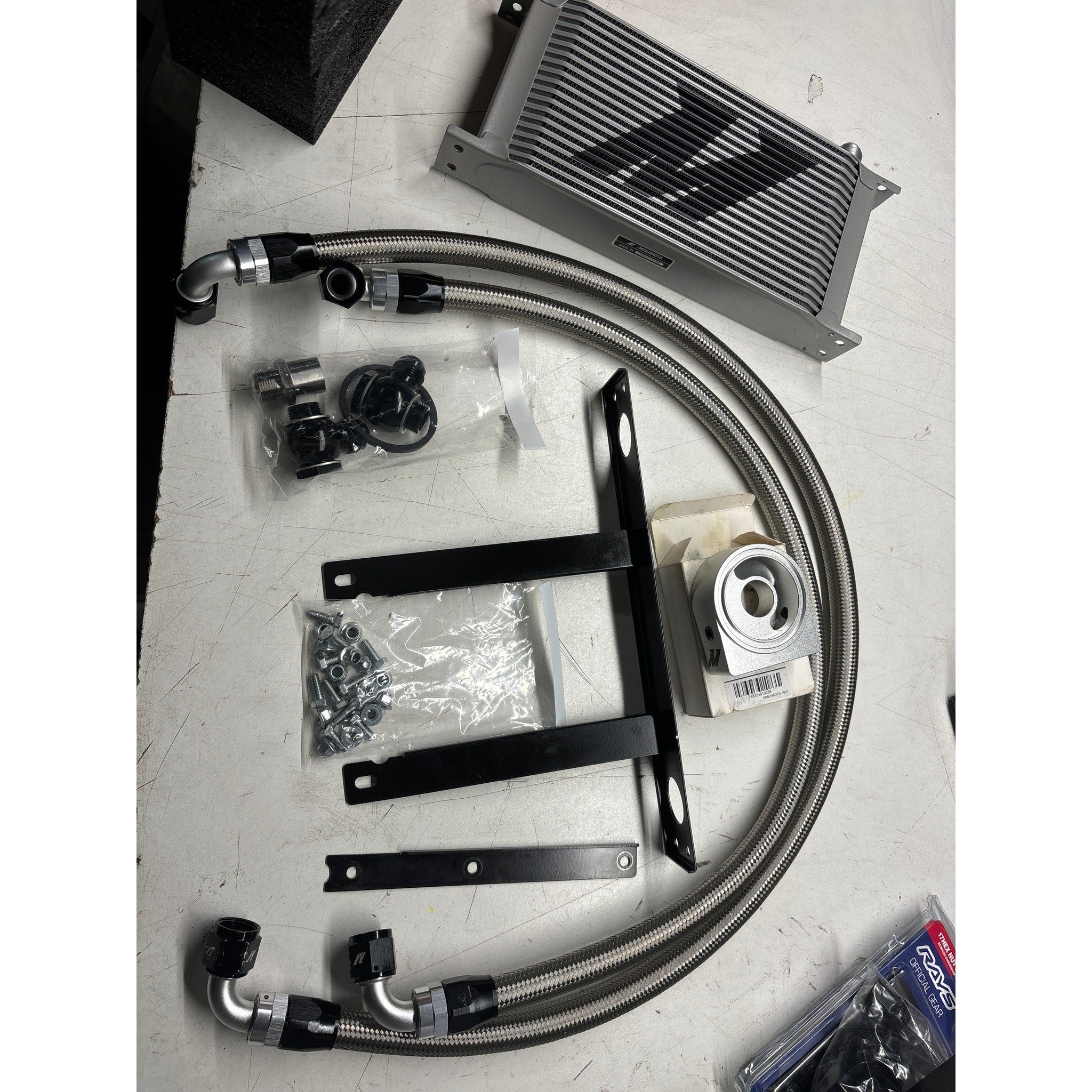 Clearance / OPENBOX Mishimoto Oil Cooler 2010-2012 Hyundai Genesis Coupe 2.0T | MMOC-GEN4-10