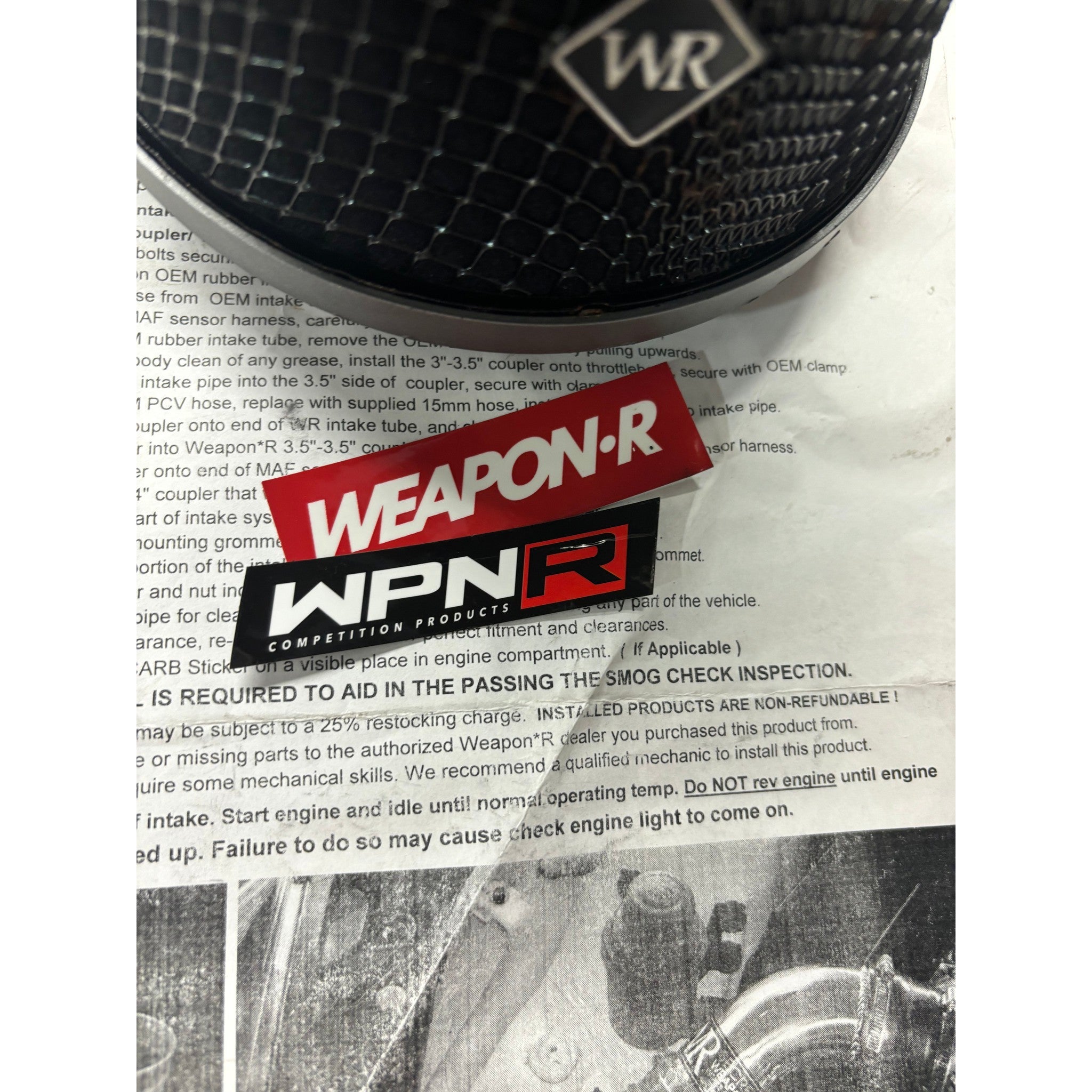 Clearance / OPENBOX Weapon R Secret Weapon Intake 2010-2012 Genesis Coupe 3.8L