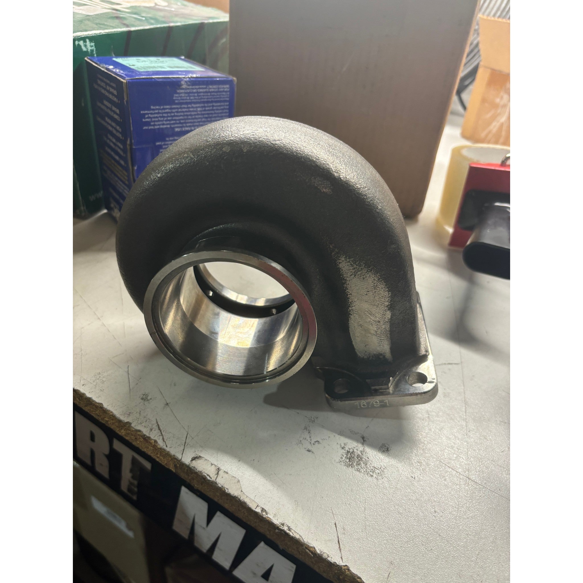 Clearance / OPENBOX Xona Rotor 1.06 A/R T3 Inlet V-Band Discharge Turbine Housing