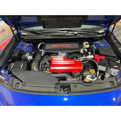 Clearance/OPEN BOX Noble VB Black Top Mount OE Intercooler Guard with Red WRX Subaru WRX 2022-2025