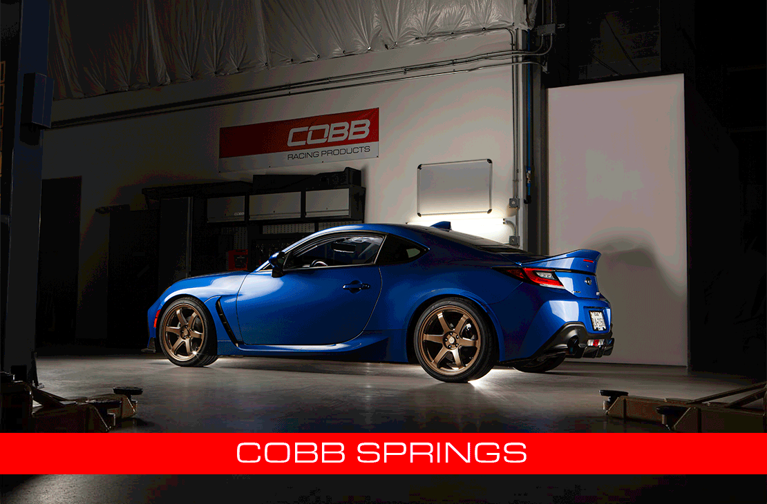Cobb Lowering Springs Subaru BRZ / Toyota GR86 2022-2026 | CB-SUB006