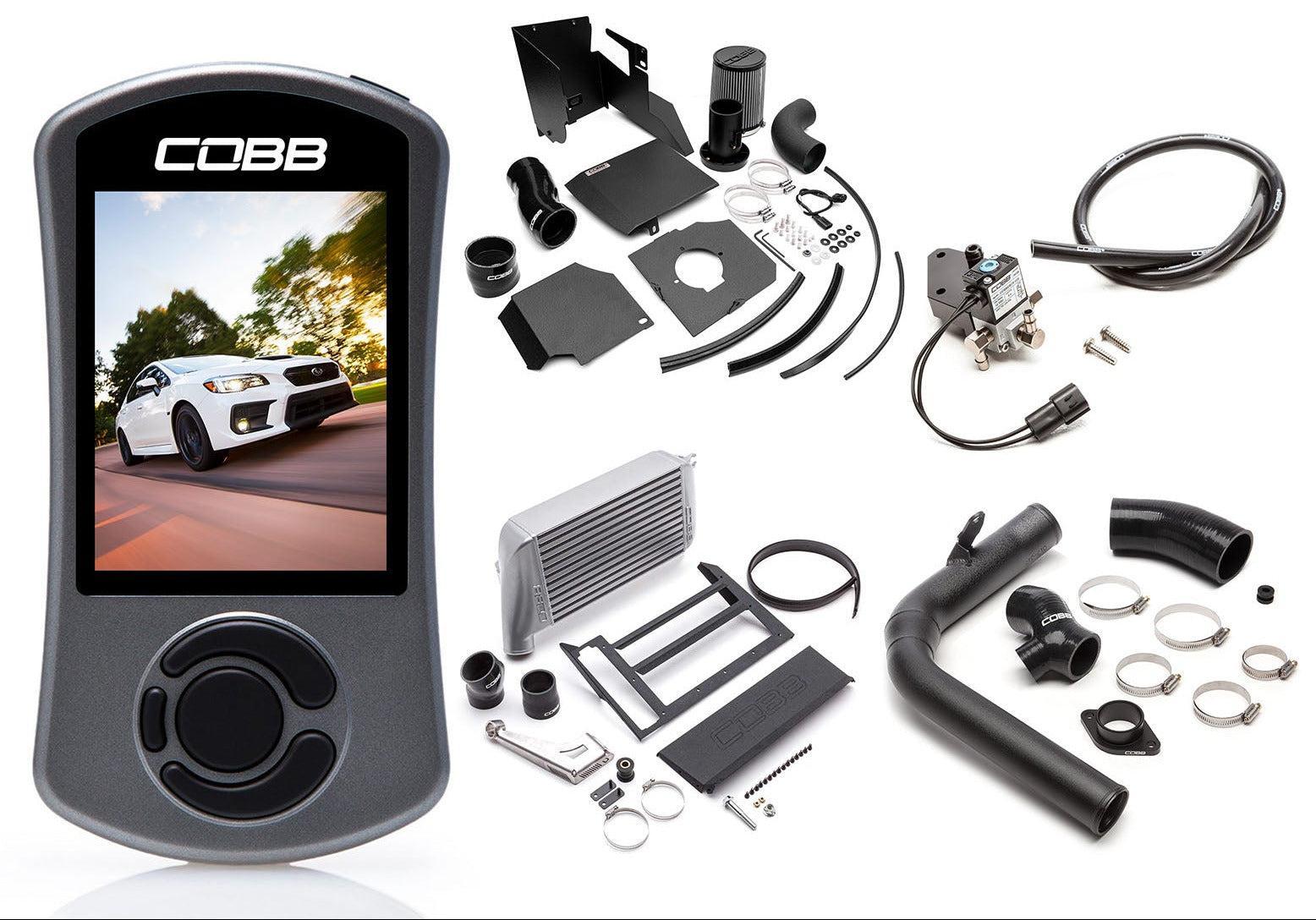 Cobb NexGen Stage 2 Power Package w/SF Intake Silver Subaru WRX 2015-2021 | SUB004NG2W2-SL