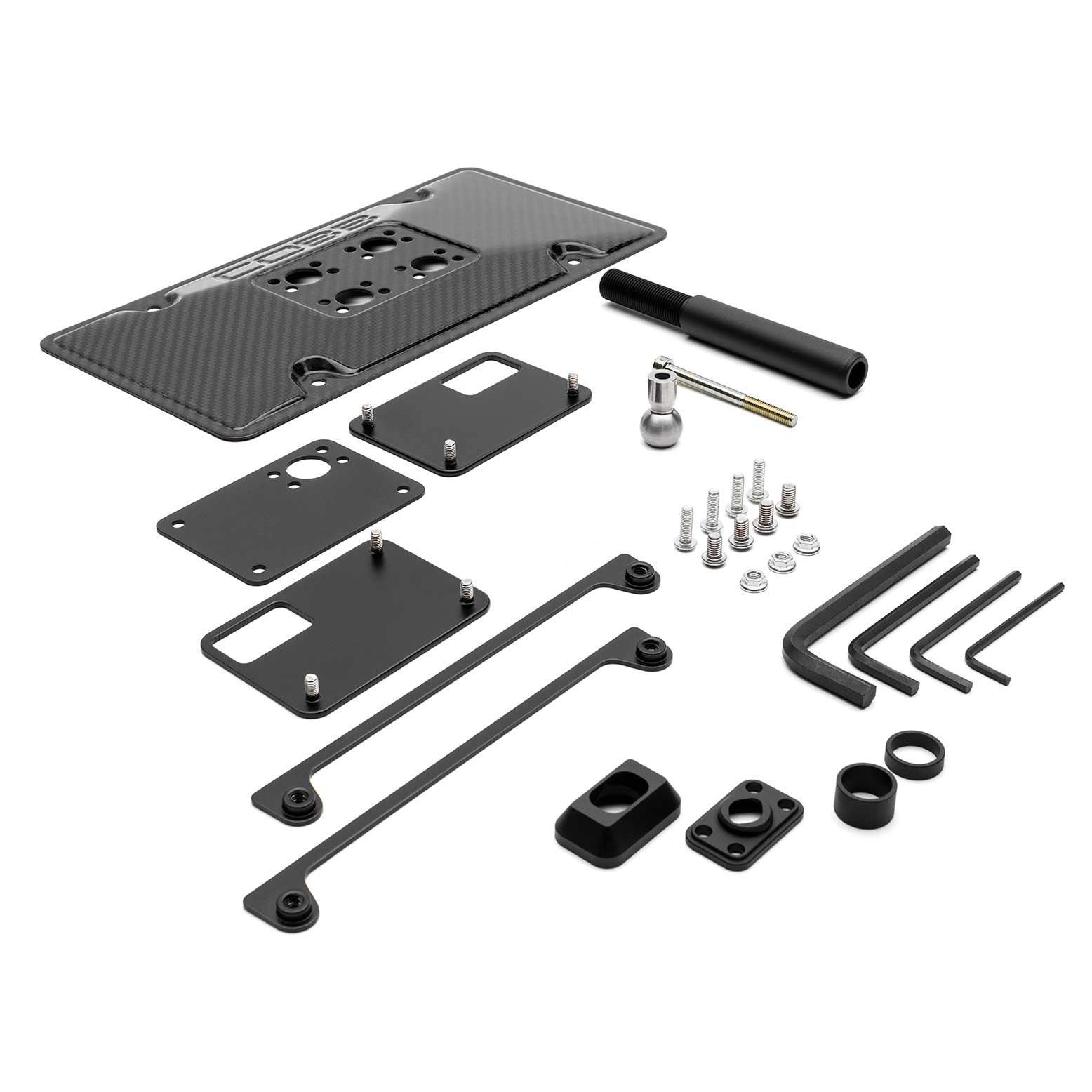 Cobb Redline Carbon Fiber License Plate Relocation Mount 15-26 WRX / 13-26 BRZ / 17-25 Toyota 86 | 861660