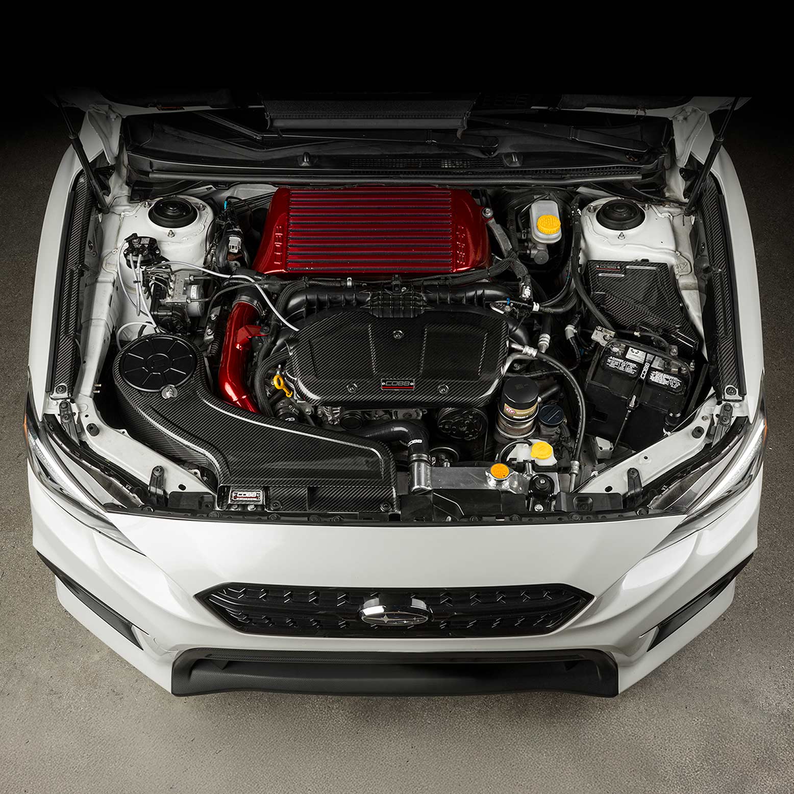 Cobb Redline Gloss Carbon Fender Shrouds 15-21 Subaru WRX / STI / 2018 TYPE RA / 2019 S209 | 725160