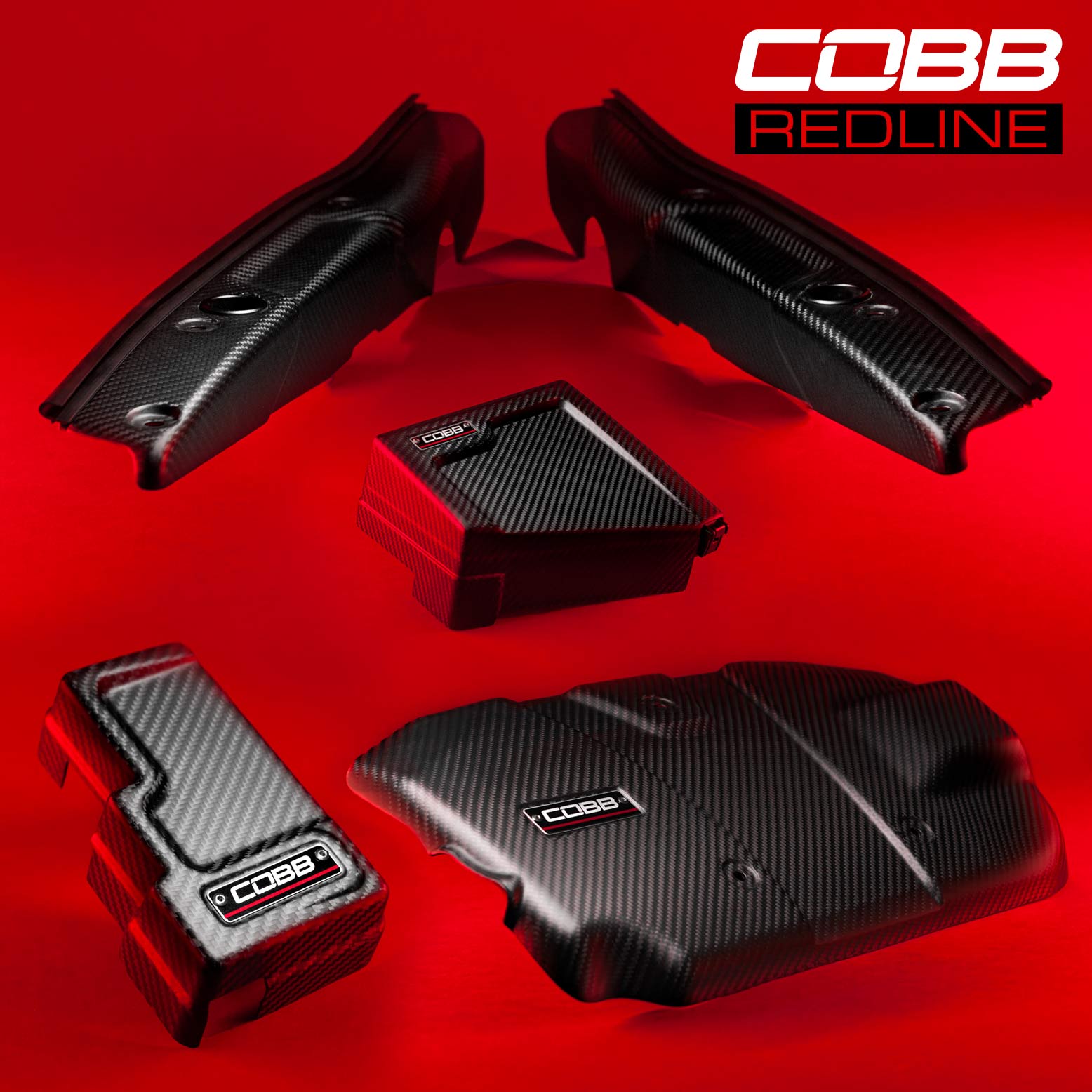 Cobb Redline Matte Carbon Fiber Dress-Up Kit Subaru WRX 2022-2026 | SUB006REDED-RMC