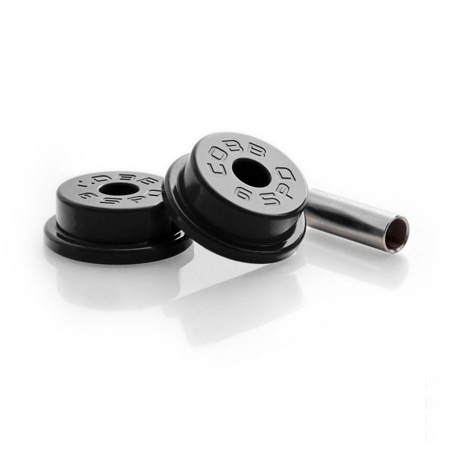 Cobb Stage 1+ Drivetrain Package White Knob Red Collar Subaru STI 2004-2021 | 215X01P-W-RD