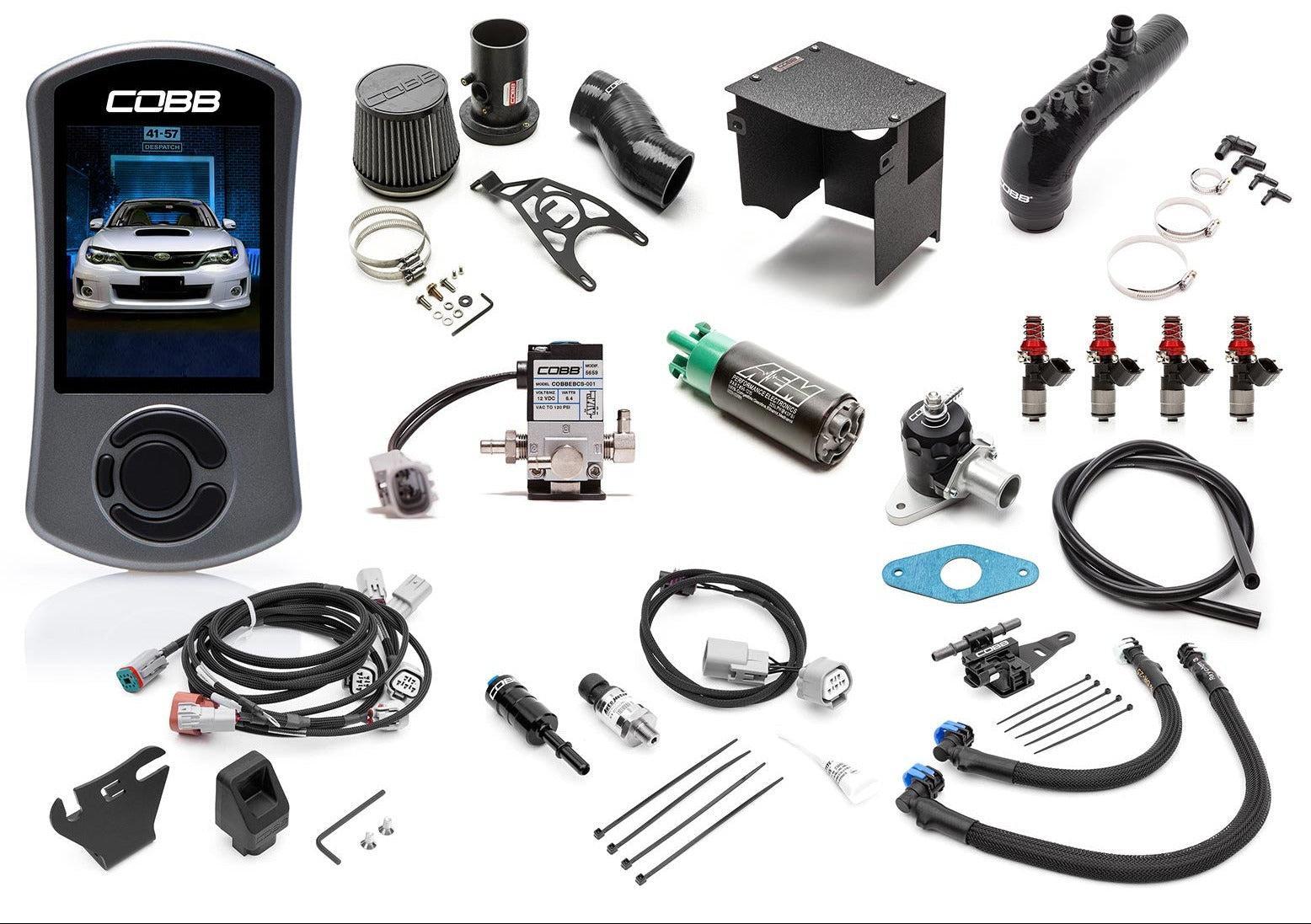 Cobb Stage 2+ NexGen Flex Fuel Power Package Blue Subaru WRX 2011-2014 | SUB003NG2S2FF-BL